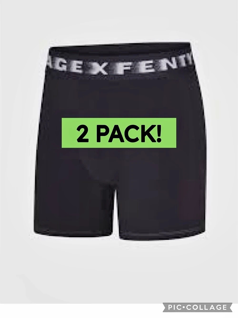 FENTY Men's Black Boxer Briefs 2-Pack New with Tags